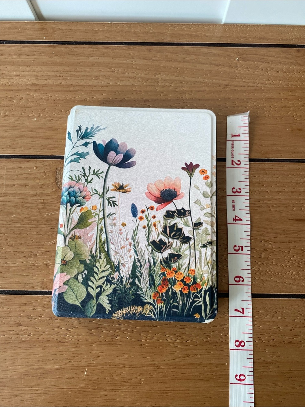 Floral Tablet Case with Stand Folio Cover for 7–8” Tablet or eReader Garden